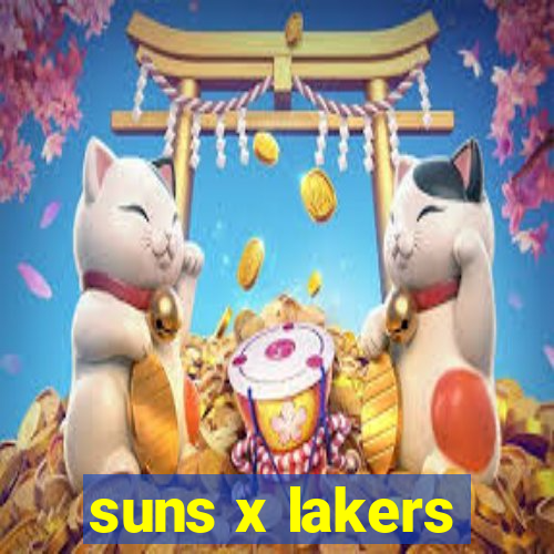 suns x lakers