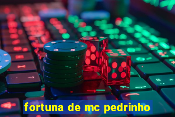 fortuna de mc pedrinho