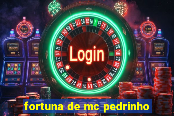 fortuna de mc pedrinho