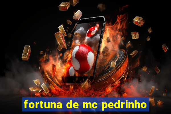 fortuna de mc pedrinho