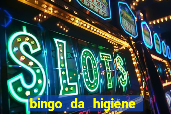 bingo da higiene para imprimir