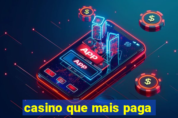 casino que mais paga