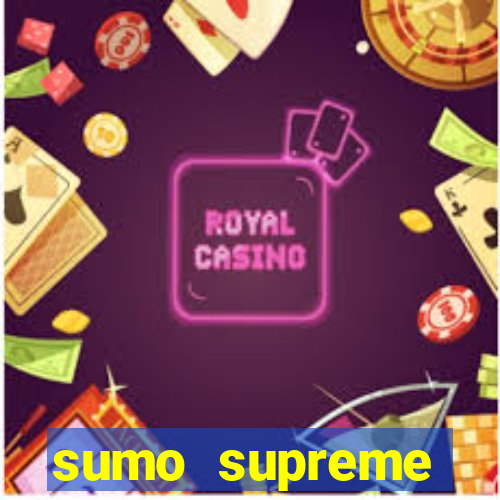 sumo supreme megaways slot