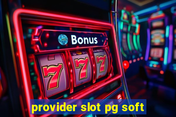 provider slot pg soft