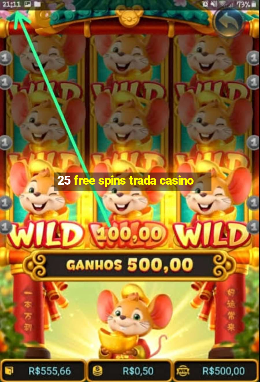 25 free spins trada casino