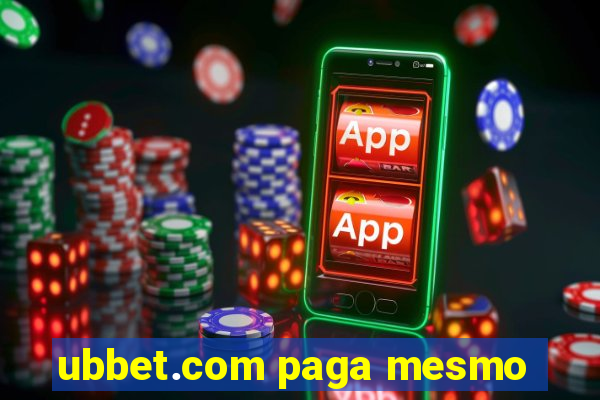 ubbet.com paga mesmo