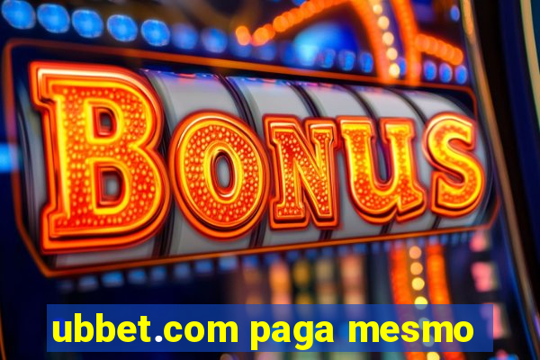 ubbet.com paga mesmo