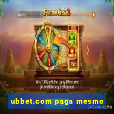 ubbet.com paga mesmo