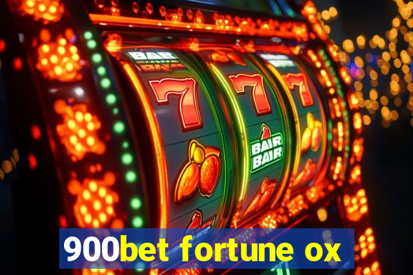 900bet fortune ox