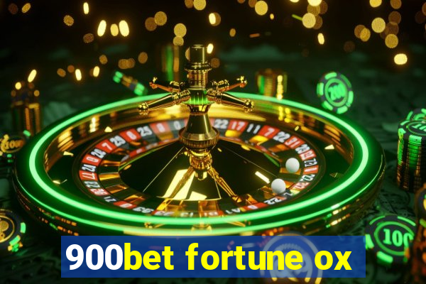 900bet fortune ox