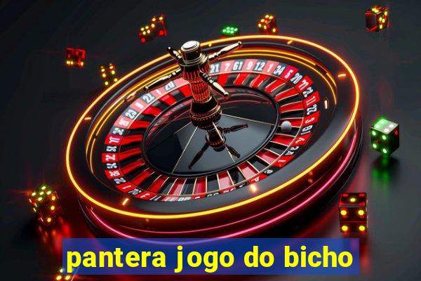 pantera jogo do bicho