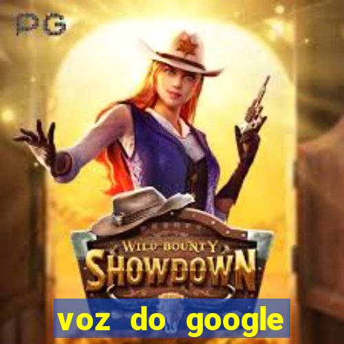 voz do google tradutor homem