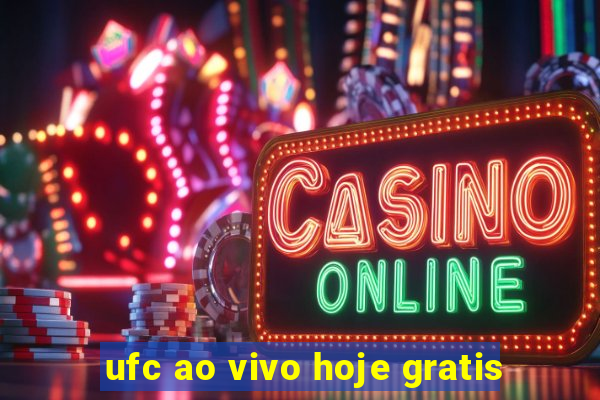 ufc ao vivo hoje gratis