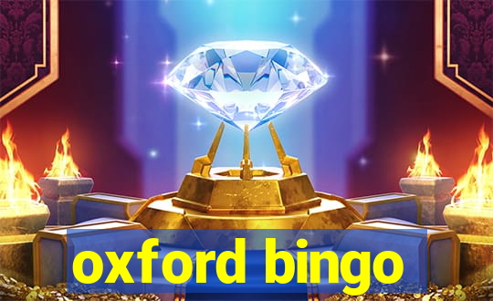 oxford bingo