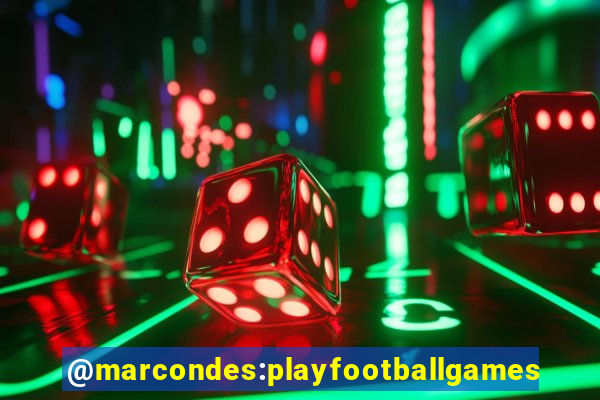 @marcondes:playfootballgames bingo football