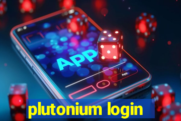 plutonium login