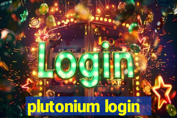 plutonium login