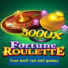 free wolf run slot games