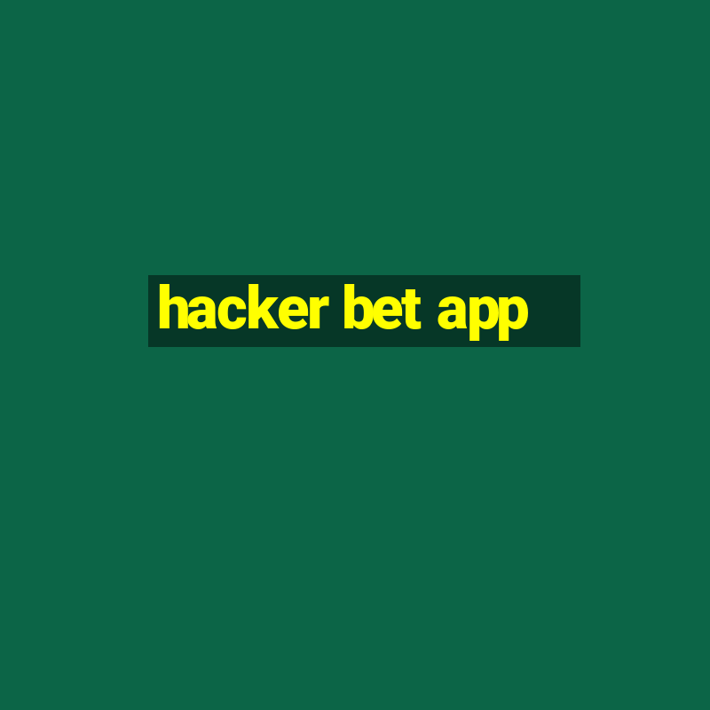 hacker bet app