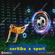 coritiba x sport recife palpite