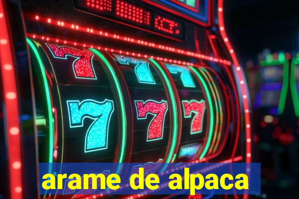 arame de alpaca