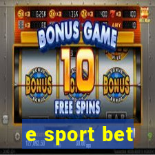 e sport bet