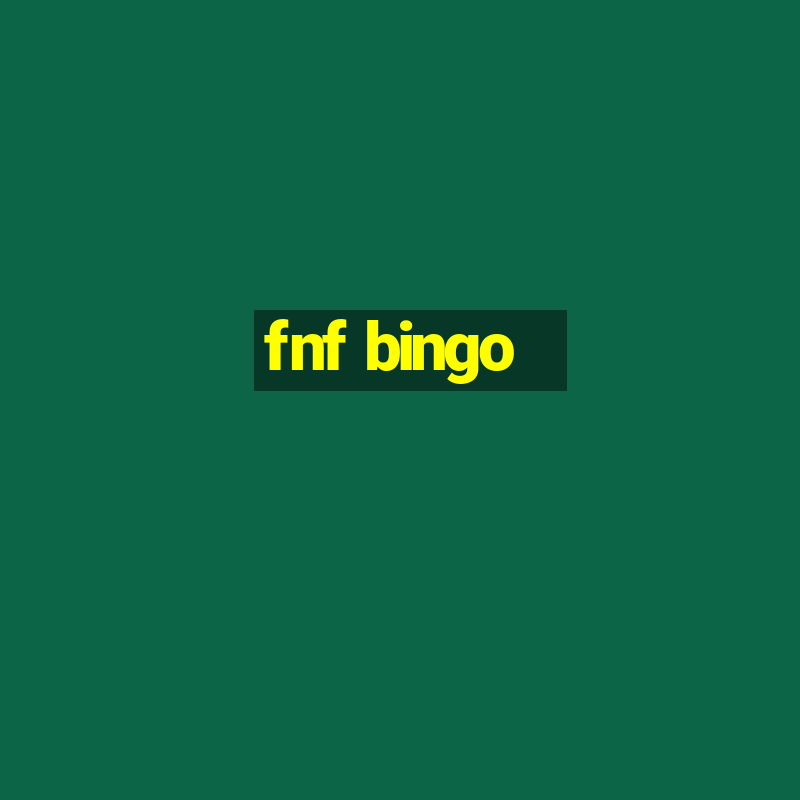 fnf bingo