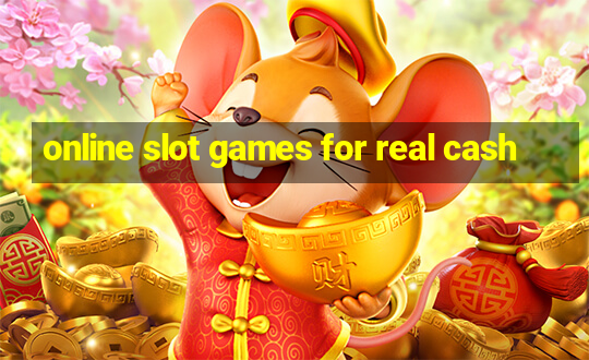 online slot games for real cash