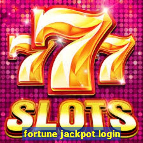 fortune jackpot login