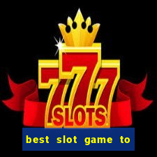 best slot game to win money