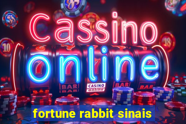 fortune rabbit sinais