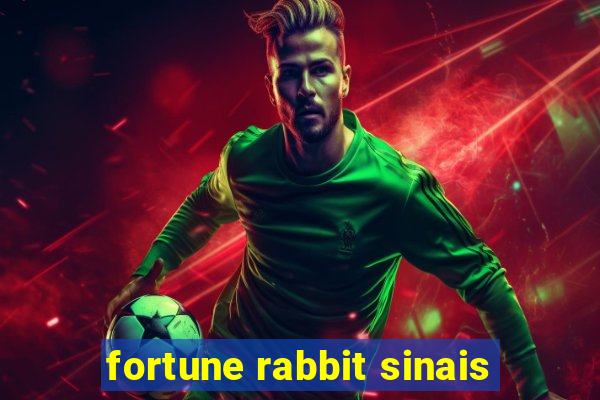 fortune rabbit sinais