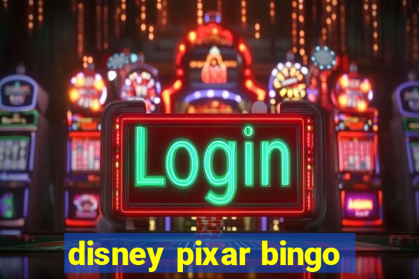 disney pixar bingo