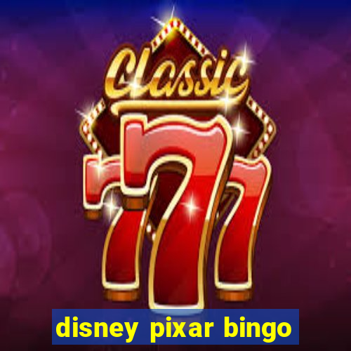 disney pixar bingo