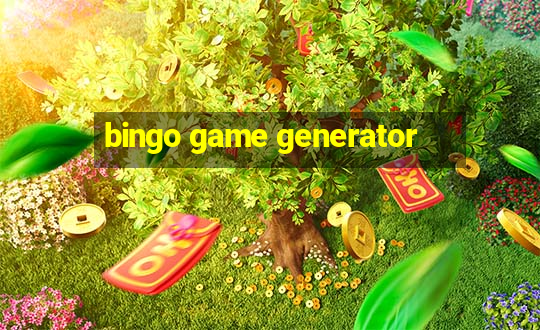 bingo game generator