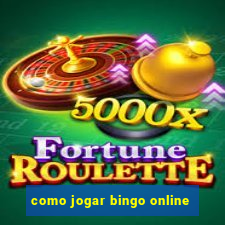 como jogar bingo online