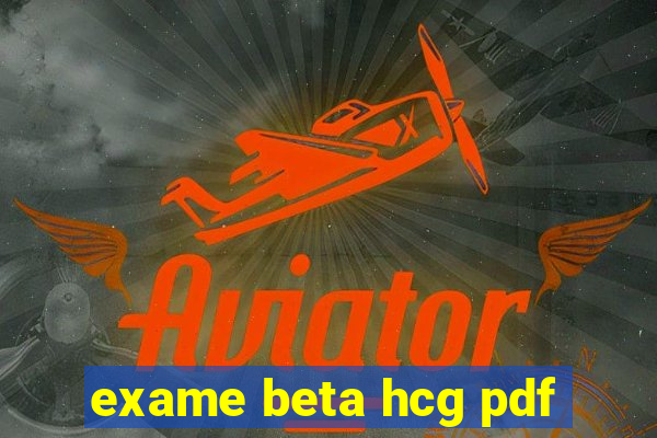 exame beta hcg pdf