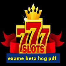 exame beta hcg pdf