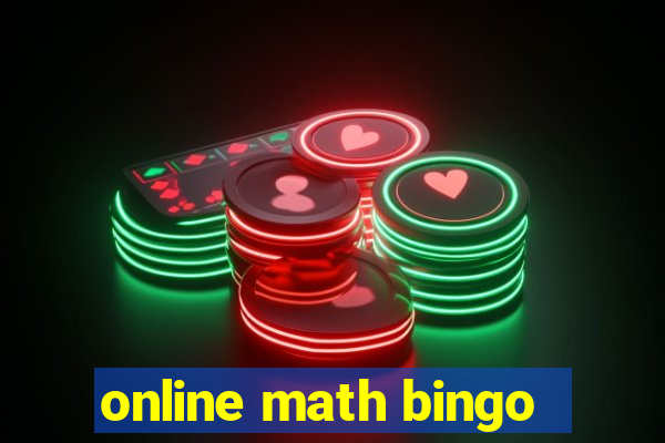 online math bingo