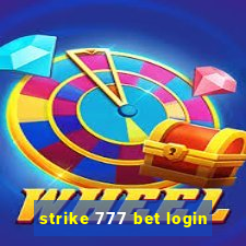 strike 777 bet login