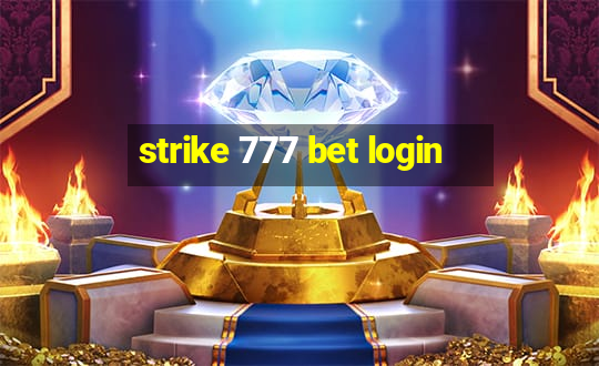 strike 777 bet login