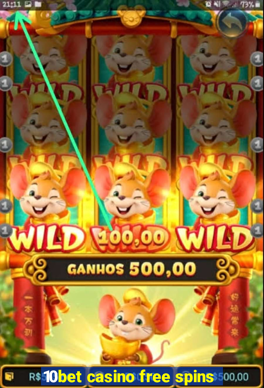 10bet casino free spins