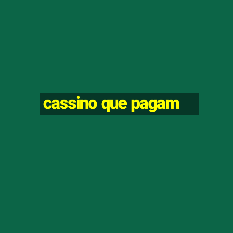 cassino que pagam