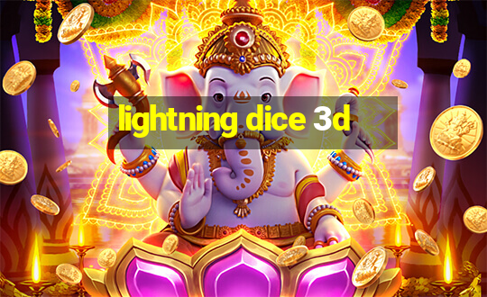 lightning dice 3d