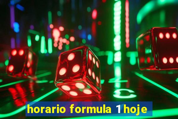 horario formula 1 hoje