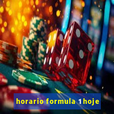 horario formula 1 hoje