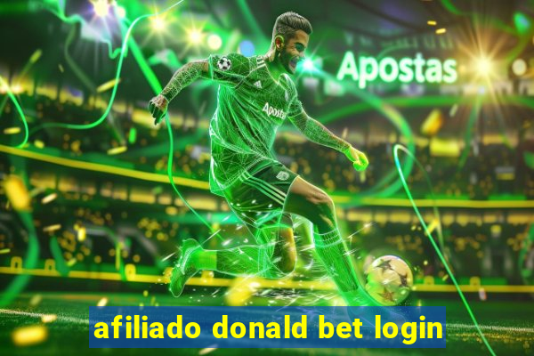 afiliado donald bet login