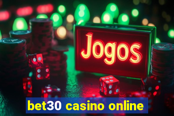 bet30 casino online