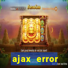 ajax error wordpress revolution slider