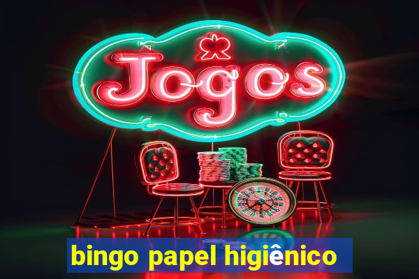 bingo papel higiênico